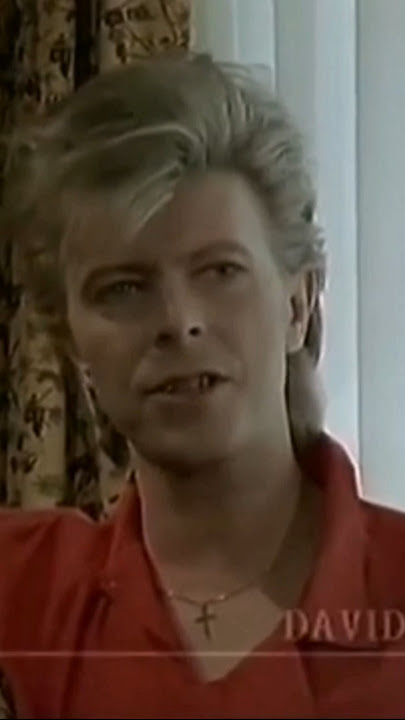 David Bowie talks about 'Under Pressure' song #queen #davidbowie
