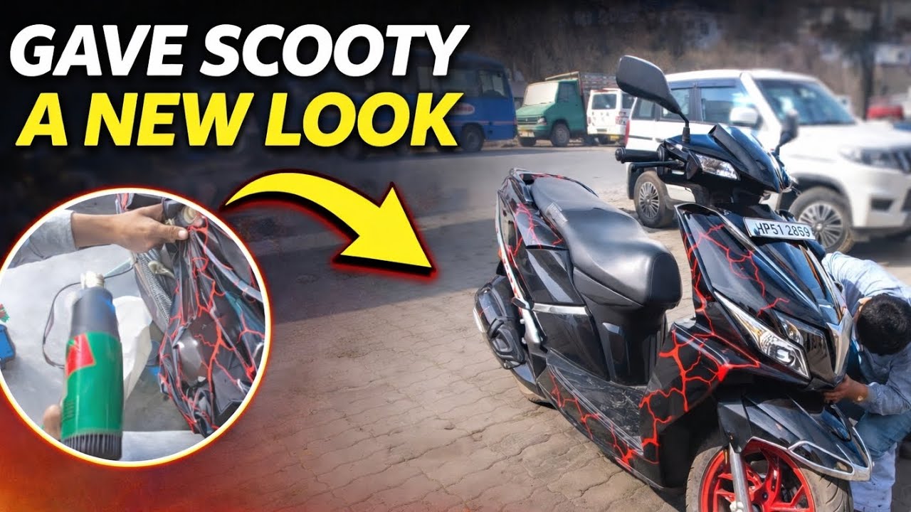 Scooty New Look + New Battery Installed! 🔥 Full Upgrade