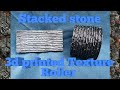 #roller #texture Stacked stone roller thumbnail