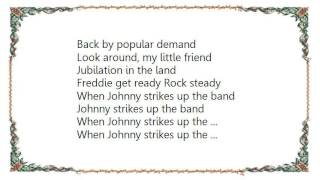 Warren Zevon - Johnny Strikes Up the Band Previously Unissued Live LP Version Lyrics