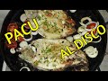 COCINA 🐟 PACU AL DISCO DE ARADO CON QUESO AZUL Y FETTUCCINE EN SALSA AL CHAMPIGNON 🐠 KITCHEN