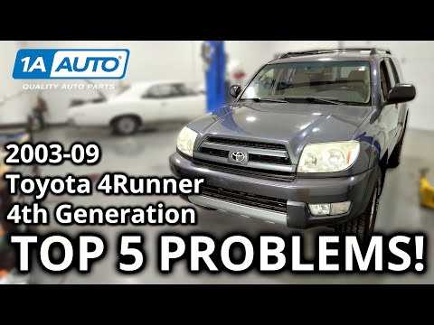 Top 5 Problems Toyota 4Runner SUV 4th Generation 2003-09