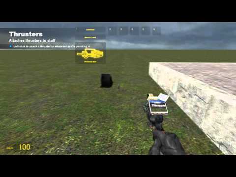 Garry's Mod - How To Make A Steerable Car