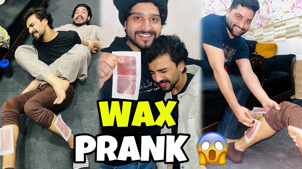 Wax prank gone wrong 😂 | Pakistani prank vlog 2026 | Shyaan Ch