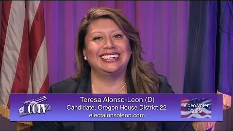 Teresa Alonso-Leon (D) candidate, Oregon House Dis...
