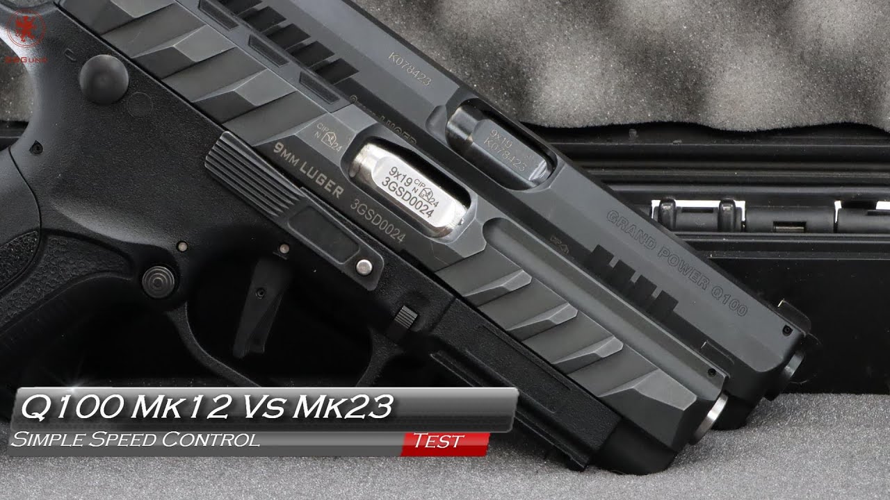 Grand Power Q100 Mk12 Vs Mk23 Quick Test