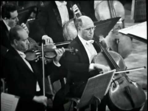 Brahms Double Concerto : David Oistrakh (violin) & Mstislav Rostropovich (cello) / Complete.