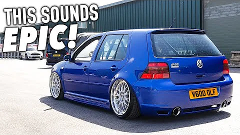 406BHP *SUPERCHARGED* MK4 R32: The BEST SOUNDING Golf EVER!