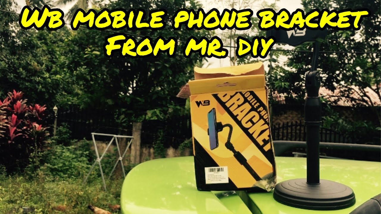 WB Mobile Phone Bracket from Mr. DIY - YouTube