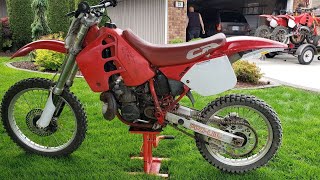 Dual CR250 Restoration : The teardown begins
