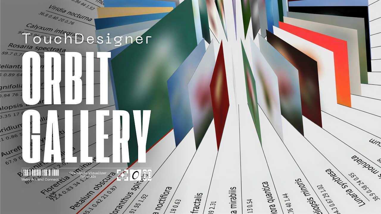 Hand Create Orbit TouchDesigner Tutorial: Hand-Tracked Interactive Orbit Gallery (Easy ...