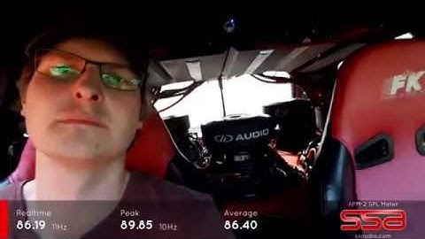 SSA Studio Update SSA APM-2 SPL Sensor #basscam Test