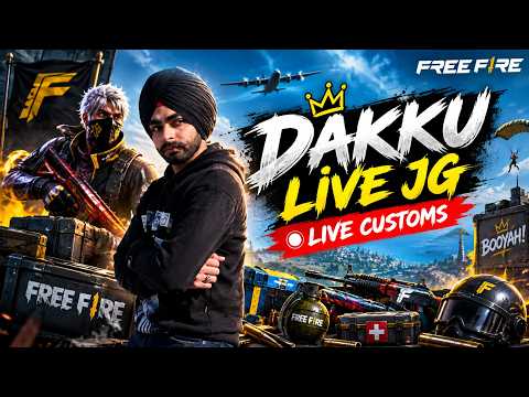 🔥 FREE FIRE BOOYAH CHALLENGE LIVE 😱 | FREE DIAMONDS GIVEAWAY 💎 | DAKKU LIVE JG