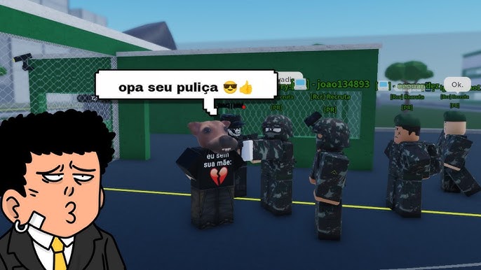 RECRUTANDO NO EXÉRCITO BRASILEIRO DO TEVEZ ! #13 - Roblox 