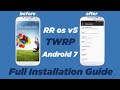 Samsung Galaxy S4 [I9500] custom rom &amp; recovery installation. TWRP + Resurrection Remix v7