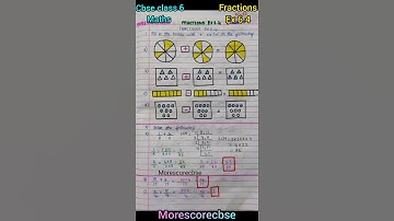 Cbse class 6 | Maths | Fractions | Ex 6.4 | #class6 #cbse #numbers #mathsolution #grade6 #fractions