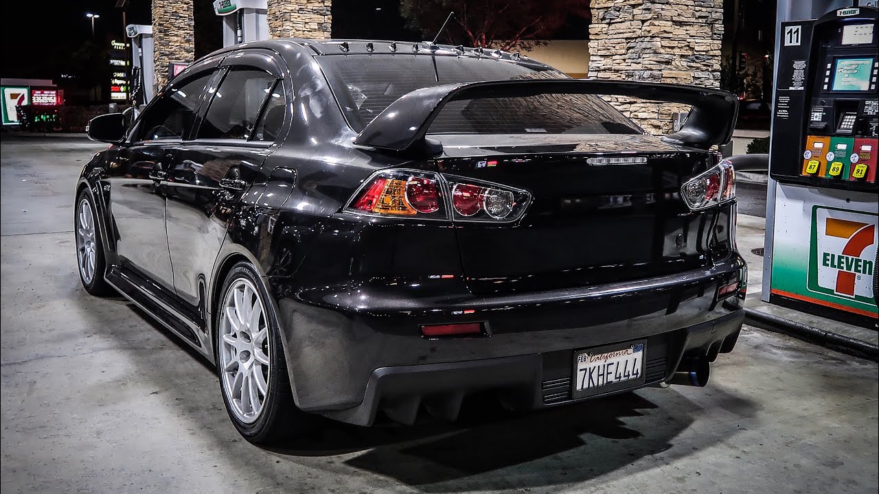 This looks so much better! Putting 20mm spacers on EVO X YouTube