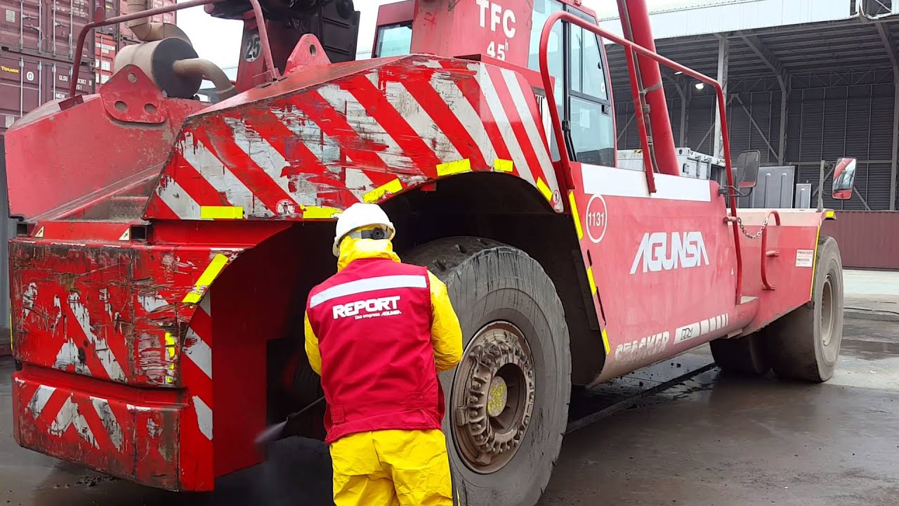 Prueba lavado Hidrolavadora 7000 PSI - Bajoriego