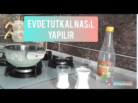 Video: Kendi ellerinizle sıcak tutkal nasıl yapılır