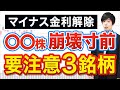 【崩壊寸前】マイナス金利解除でこの株がヤバいです