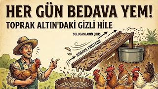 Sonsuz Yem Her Gün Ücretsiz Tavuk Yemi Üreten Yeraltı Hilesi