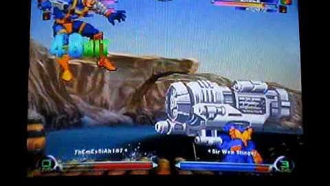 MvC2 Online (360): TheMessiah187 (Mag/IM/Psy) vs Sir Web Slinger (Row) 15 .:5.21.10:.