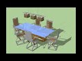 CREATIVE 3D DINING TABLE IDEAS CADBULL FILES | Cadbull | Autocad | Architecture