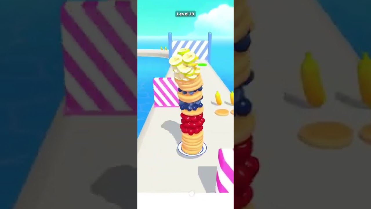 Max Level Pro Pancake Run - Gameplay  All Levels (Android, iOS) Shorts # 6