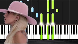 Lady Gaga - Million Reasons - Piano Tutorial by PlutaX chords