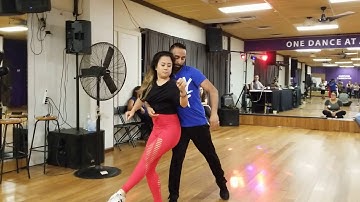 Brazilian Zouk Dance Demo - Hannah & Favian