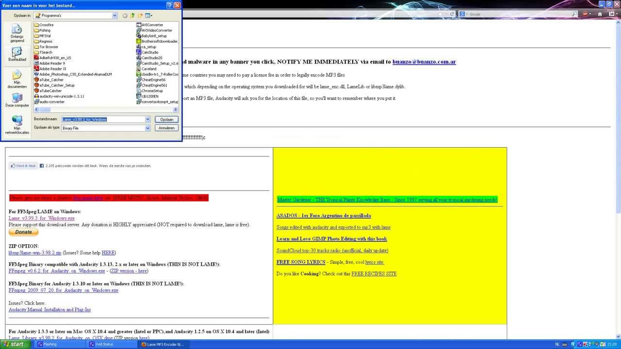 Lame For Audacity Lame For Audacity