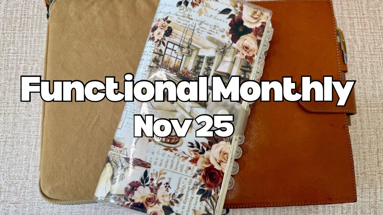 November Monthly plan with me || Take a Note A5 - YouTube