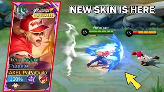 Paquito New Kof Skin Is Finally Here Paquito Kof Skin Intense Gameplay Mlbb