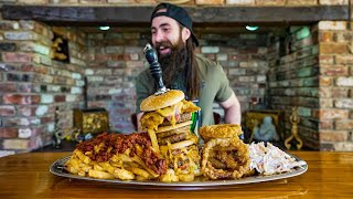 THE UNDEFEATED 'ANCHOR BURGER' CHALLENGE | BeardMeatsFood