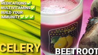 Dhaba style Beetroot And Celery Juice easily