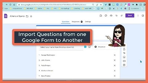Import Questions to Google Forms from Other Forms