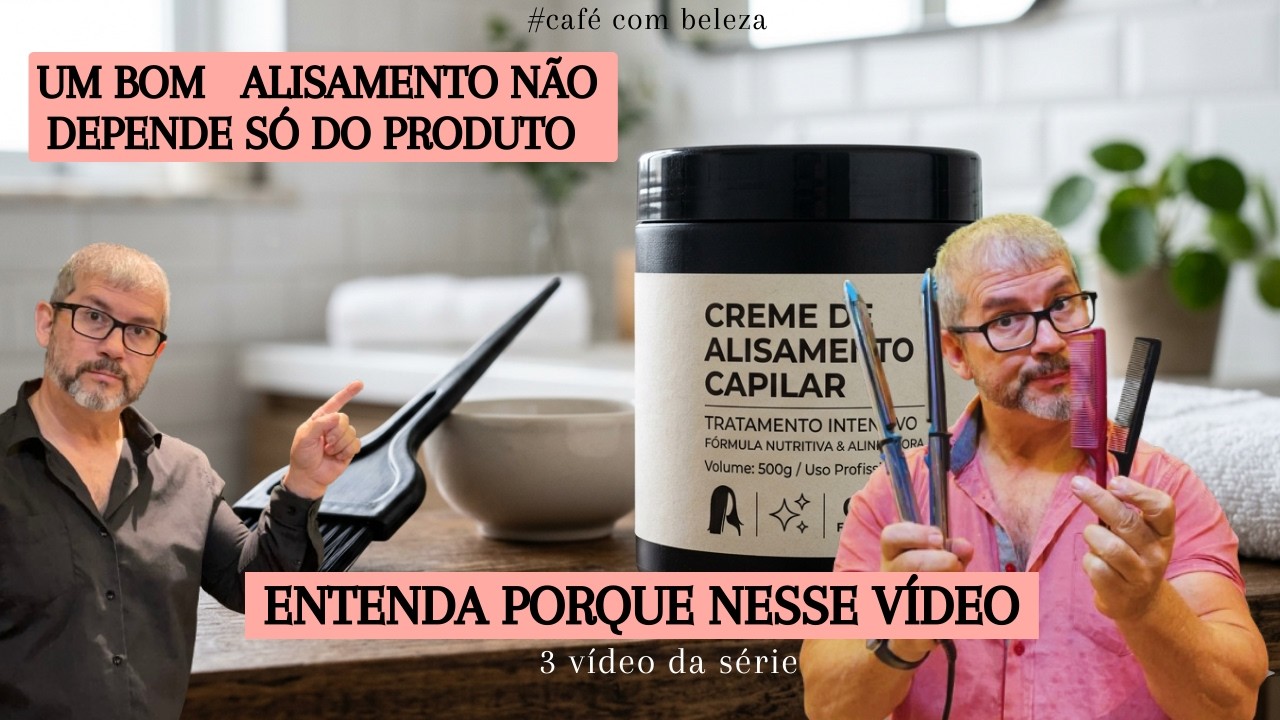O BOM ALISAMENTO não depende SÓ DO PRODUTO👉 entenda porque nesse VÍDEO 👀#lisosperfeitos #alisamento