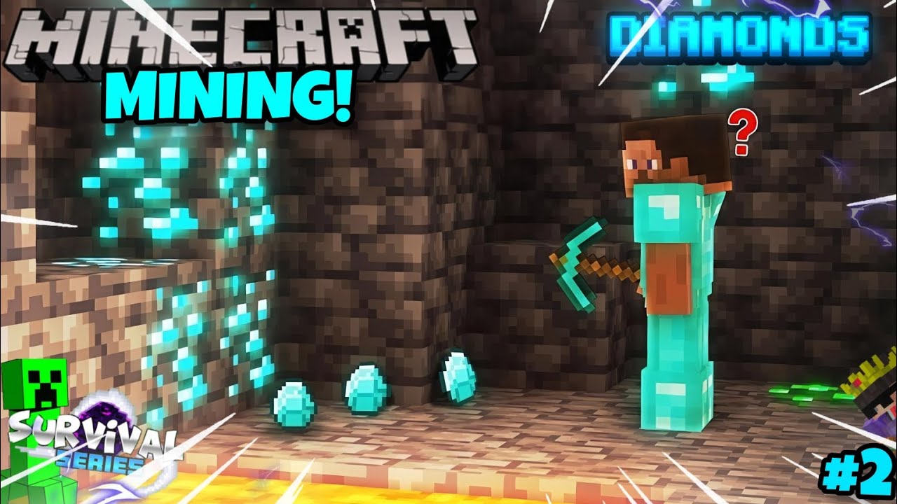 #2.MINECRAFT BUT I AM GOING TO MINING IN SURVIVAL SERIES! - YouTube