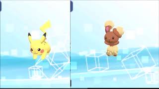 Pikachu & Buneary Running Animations (Pokemon Sun and Moon) [reupload]