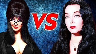 Horror Hotties #1: Elvira V.S. Morticia Addams