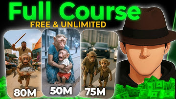 How I Create Viral AI Shorts Video Using Free & Unlimited AI Tools 2025. ai video kaise banaye.