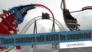 10 Lost Coasters - Unfinished & Forgotten NoLimits 2 Projects - On-Ride POVs