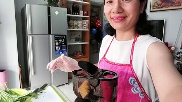 THANH LỌC CƠ THỂ VÓI  NƯỚC ÉP CẢI BÓ XÔI