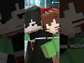 @tankdemic and @mizumi minecraft❤️💚 #minecraft #loveteam #omocraft