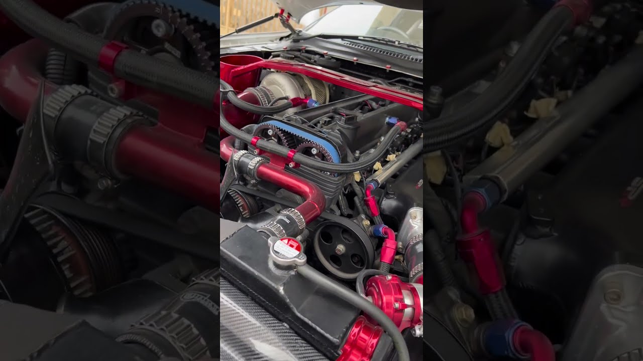 Insane Supra 2jz Single Turbo Setup 
