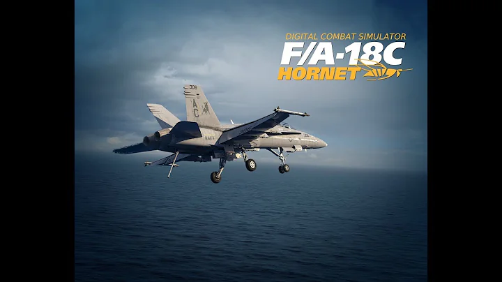 DCS: F/A-18C Hornet _ POUSO SIMULADO