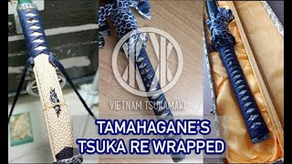 REWRAPPED A TAMAHAGANE'S TSUKA