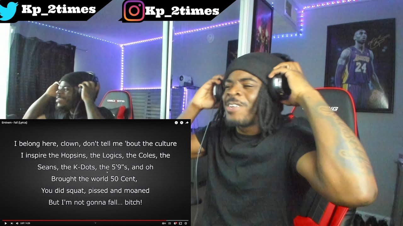 RATE 1-10!! Eminem - Fall (Lyrics) REACTION