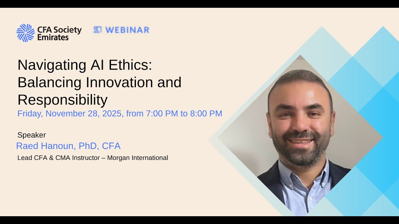 Past Events & Webinars - CFA Society Emirates