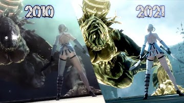 NieR Replicant ver.1.22474487139/ Gestalt - Original PS3 vs PS4 Remake Early Graphics Comparison